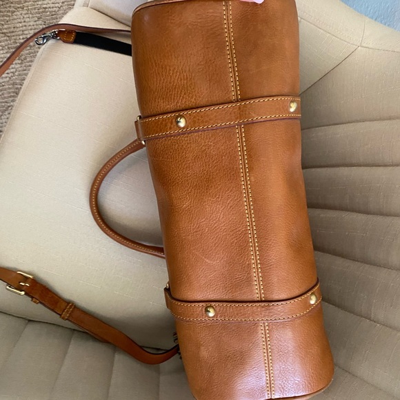 Dooney & Bourke Florentine satchel, natural - Picture 8 of 11